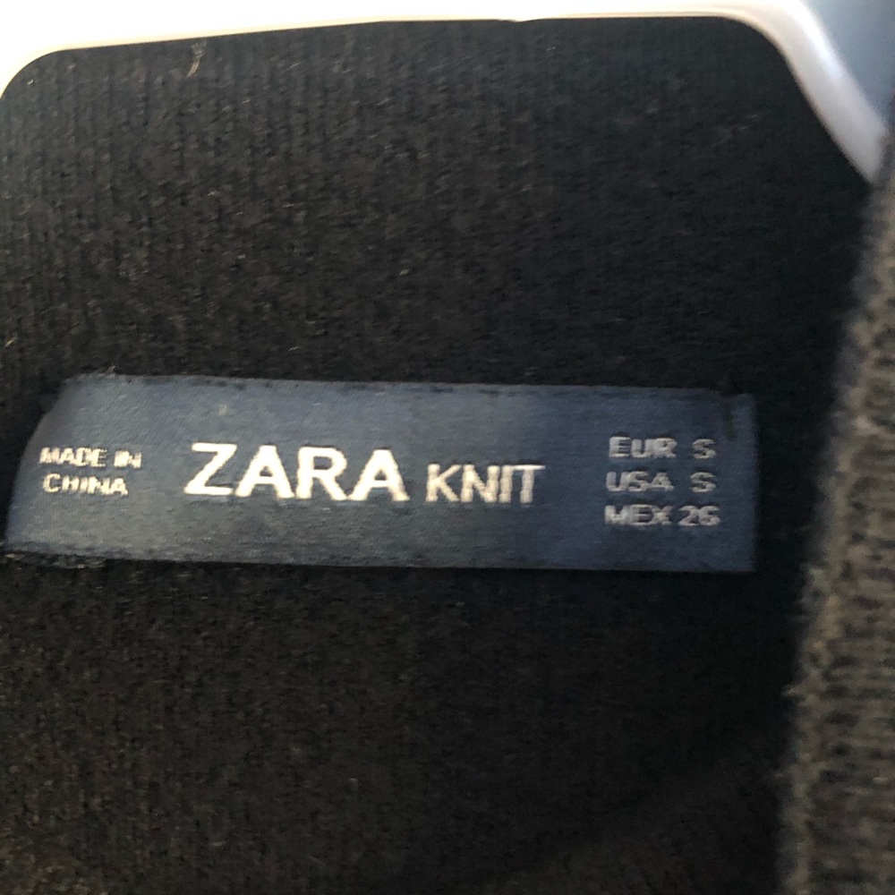 Zara mock neck top
